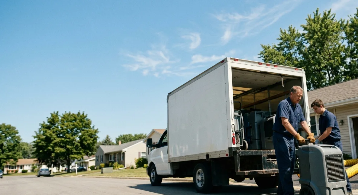 Water Damage Cleanup in Marshalltown, IA near me